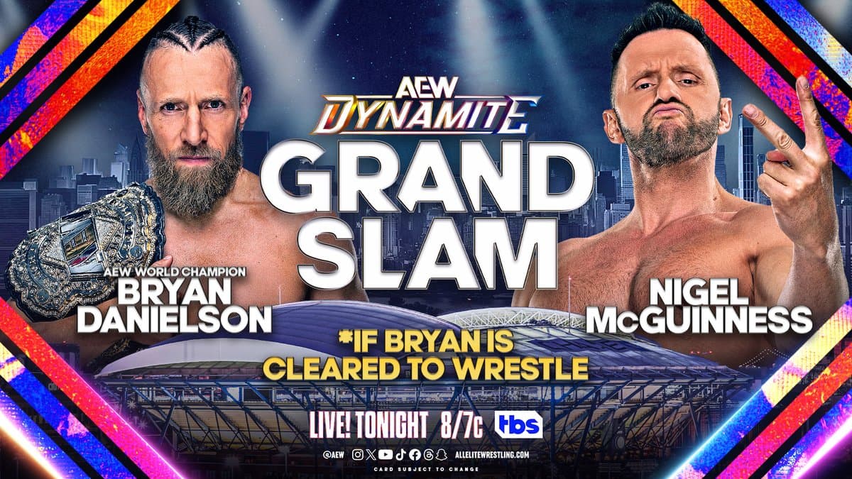 AEW Dynamite Grand Slam 2024 Results