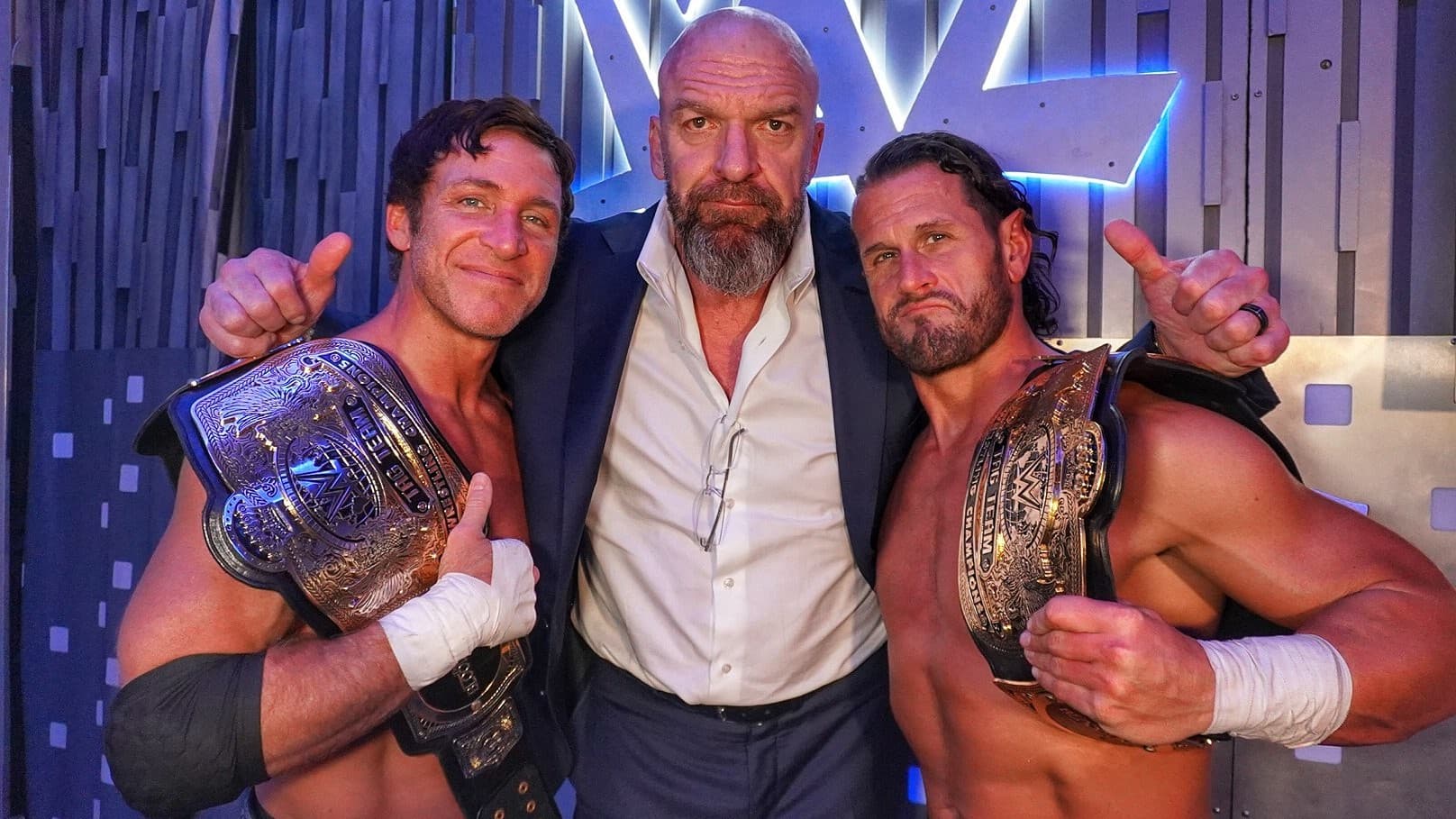 Triple H Reacts to Motor City Machine Guns&#8217; Shocking WWE Tag Team Championship Win on SmackDown