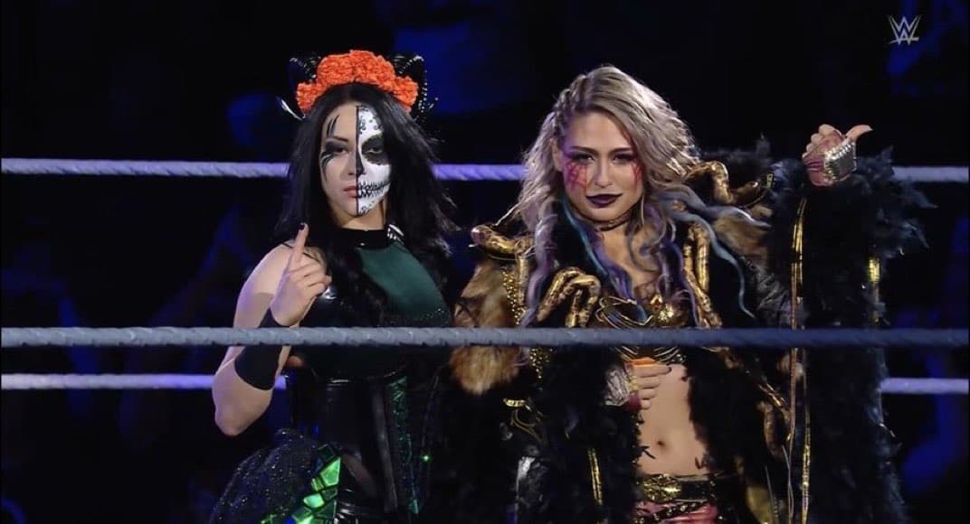 WWE NXT Halloween Havoc 2024 Results: Roxanne Perez &amp; Cora Jade vs. Giulia &amp; Stephanie Vaquer Recap