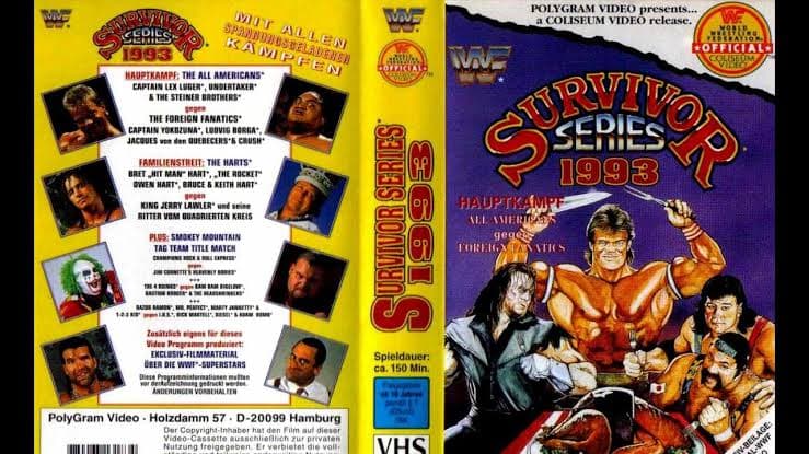 WWE Survivor Series 1993 Full Results