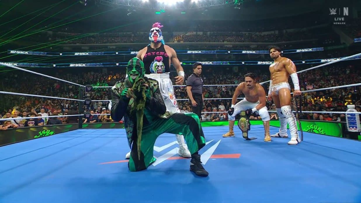 Mr. Iguana And Psycho Clown Made Their WWE Main Roster Debuts On The August 1, 2025, Episode of Friday Night SmackDown