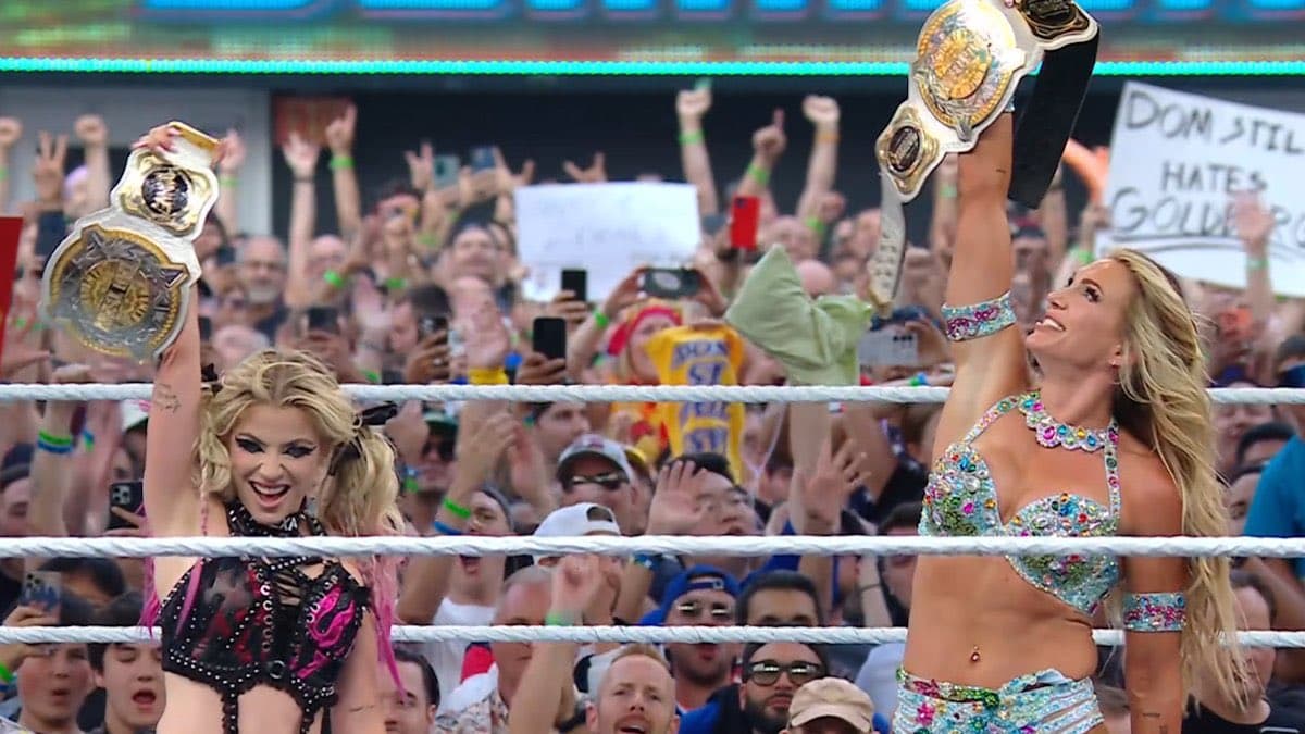 Charlotte Flair And Alexa Bliss Captured The WWE Women’s Tag Team Championships At SummerSlam 2025