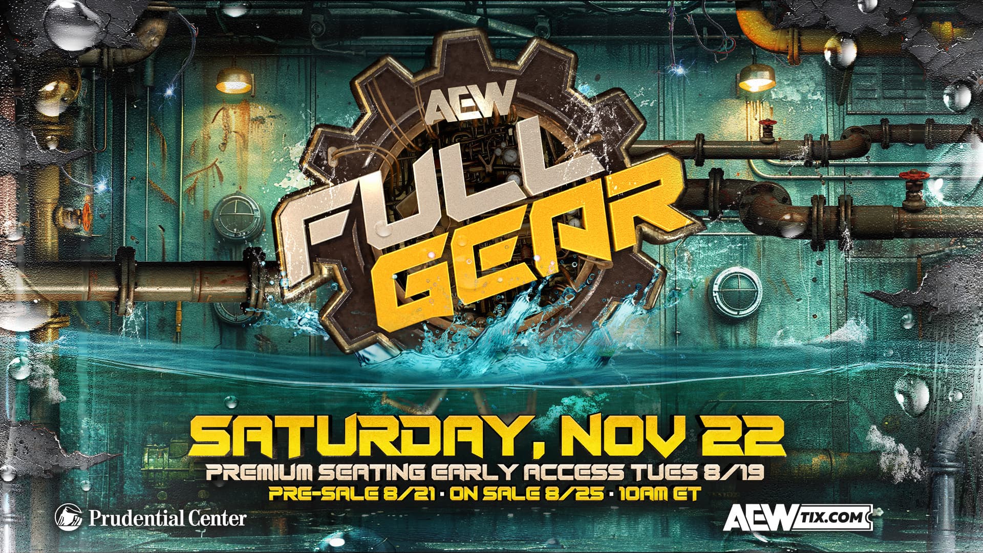 AEW Sets November 22, 2025 Date for Full Gear at Prudential Center in Newark