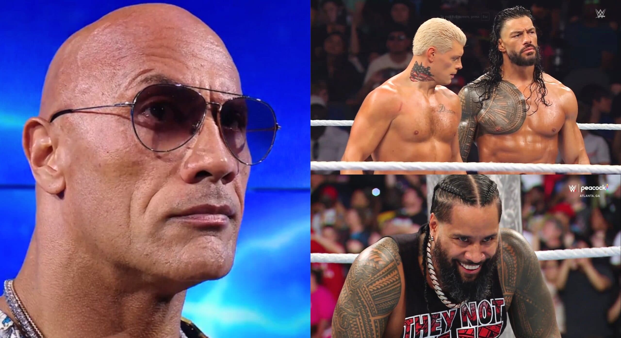 WWE Bad Blood 2024: Roman Reigns and Cody Rhodes Wins, The Rock And Jimmy Uso Returns