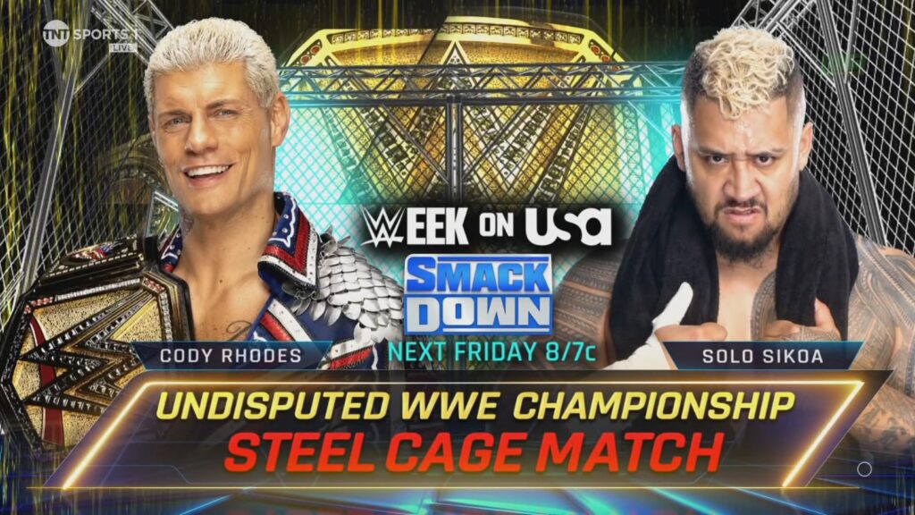 Huge Steel Cage Title Match And More Announced For Next Week's SmackDown